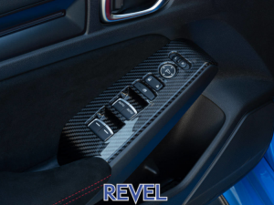 Honda Civic Window Switch Panel Cover - Revel - GT Dry Carbon - 2023+